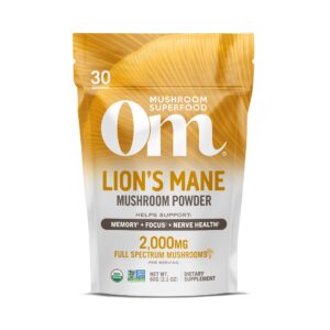 Lion’s Mane Organic Mushroom Powder
