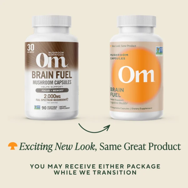 Brain Fuel Mushroom Capsules - Image 3