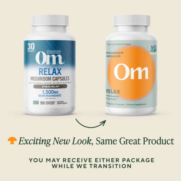 Relax Mushroom Capsules (Formerly Gently Zen) - Image 3